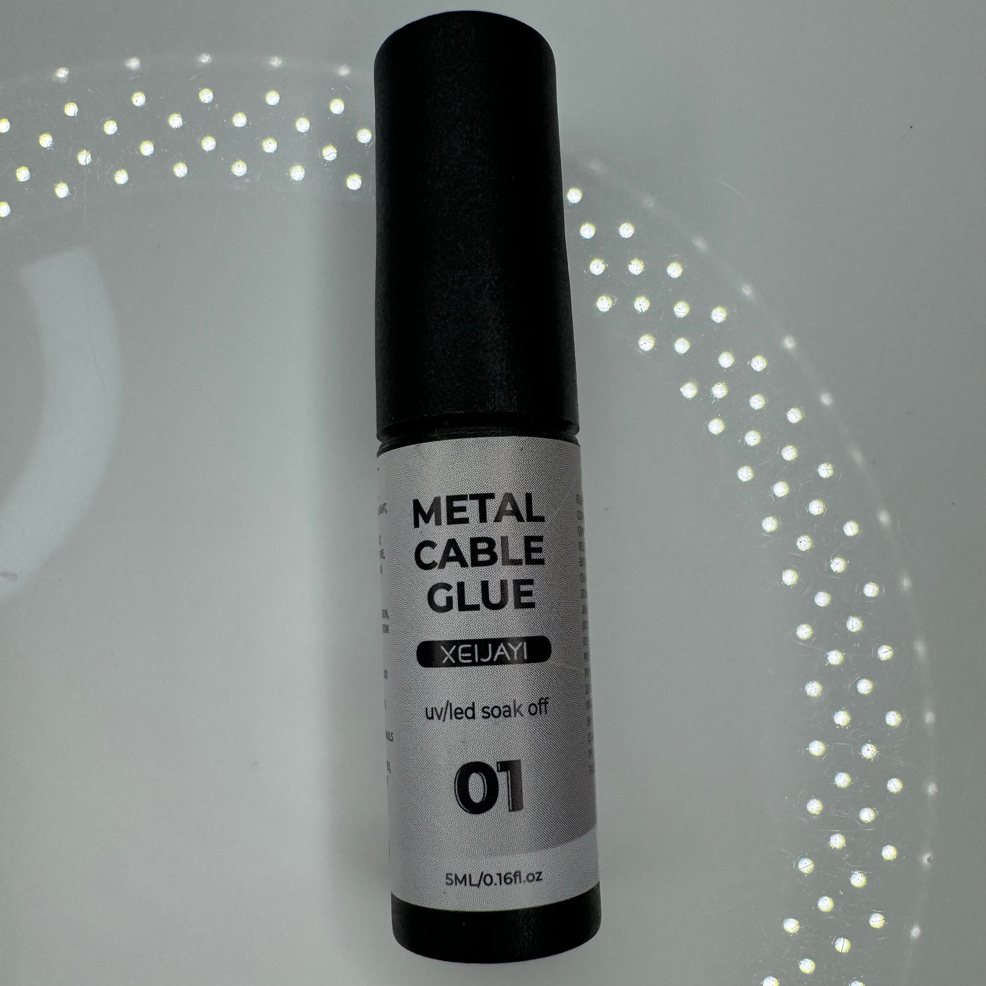 Metallic gel liner (silver)