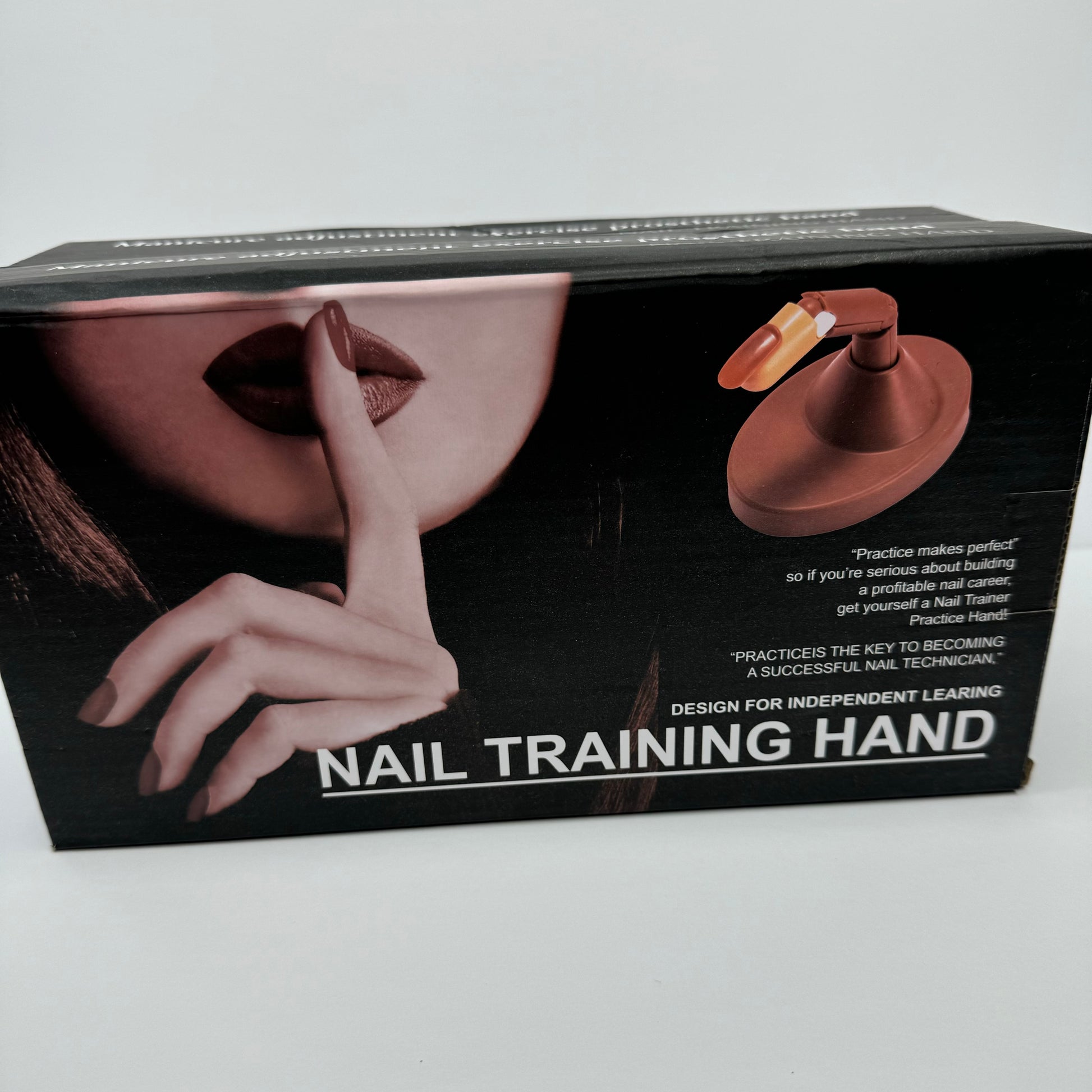 Nail practice finger