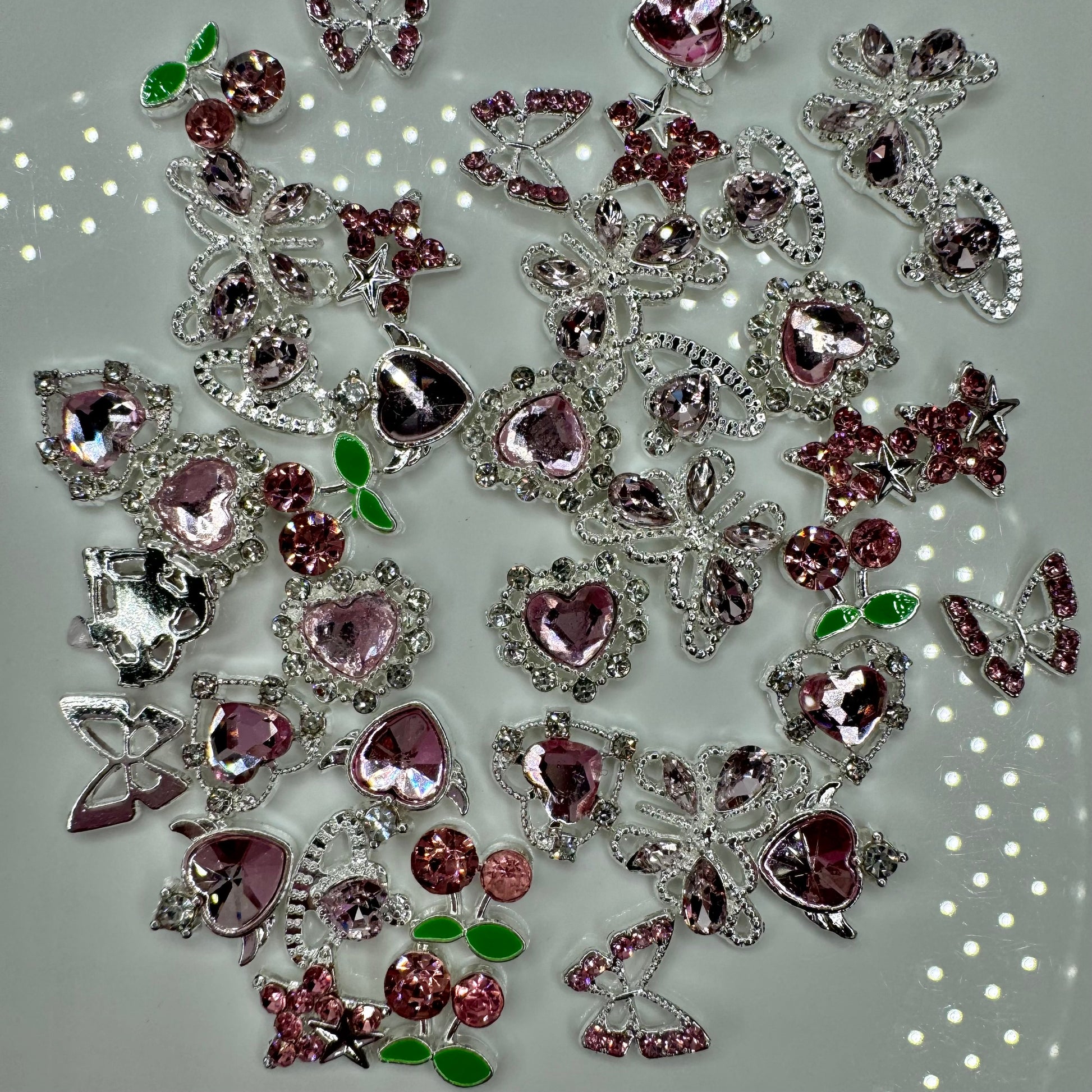 Pink charm mix