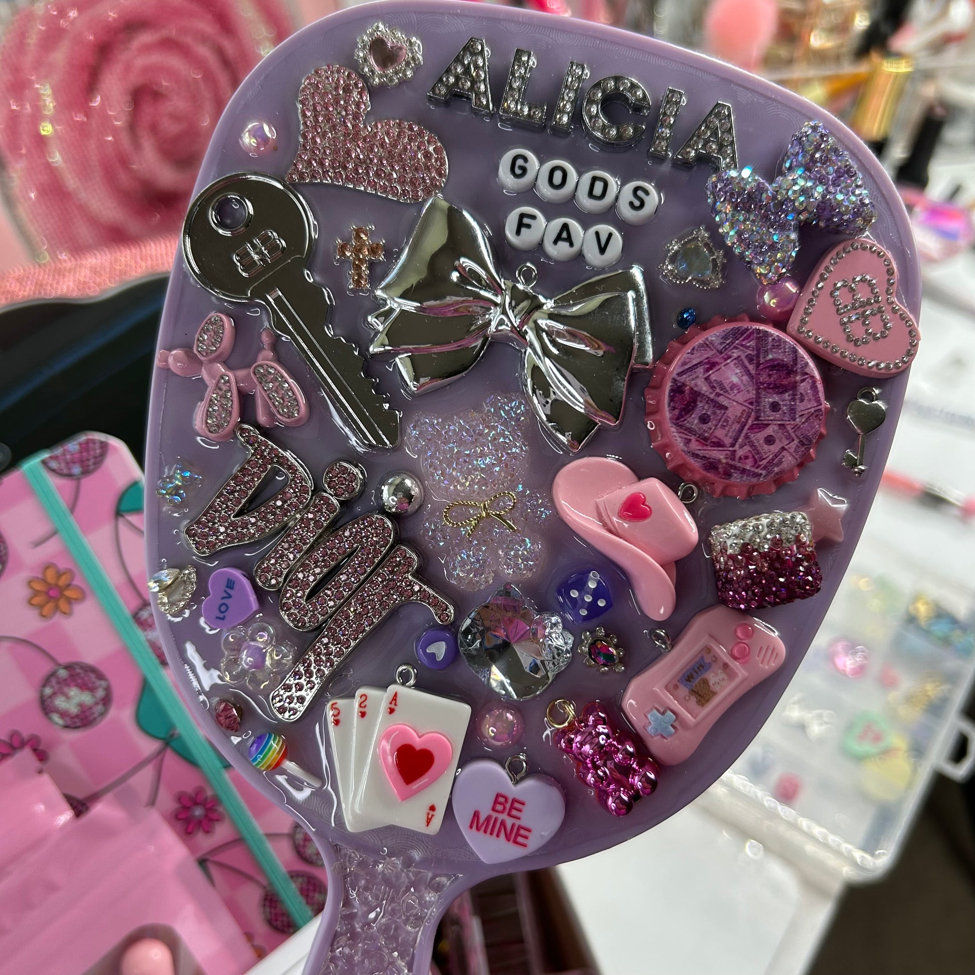 Custom junk mirror