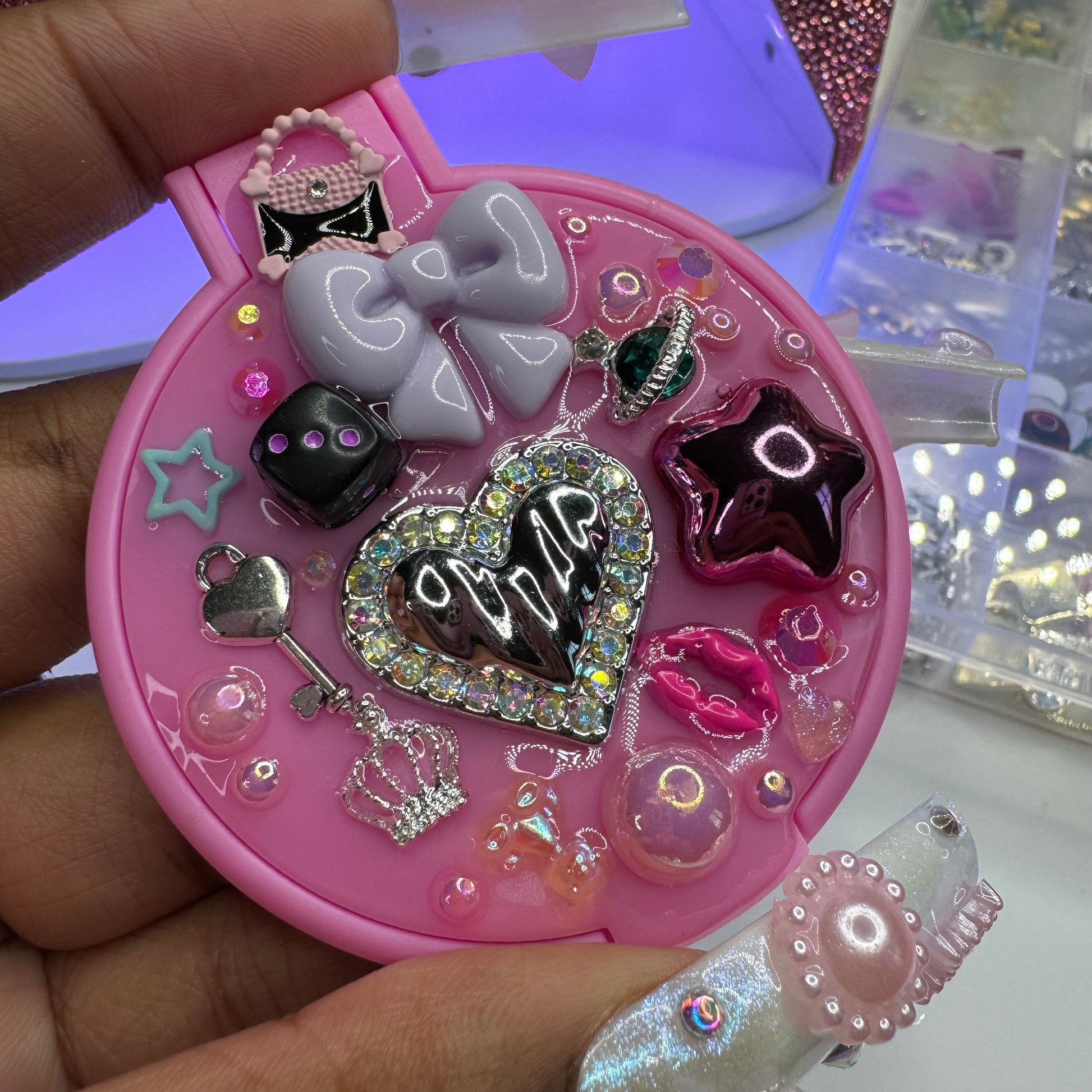 Junk compact mirror #1