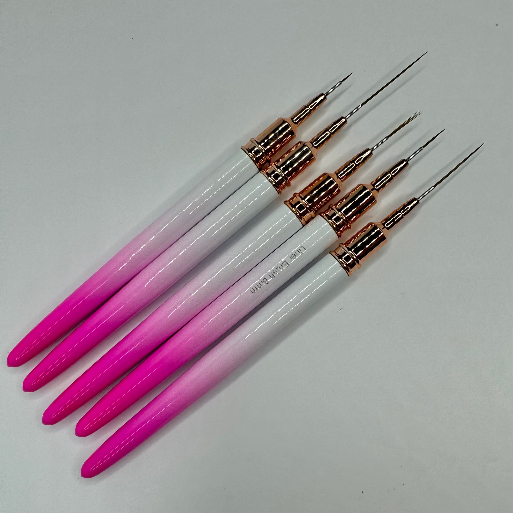 Nail art liner brushes