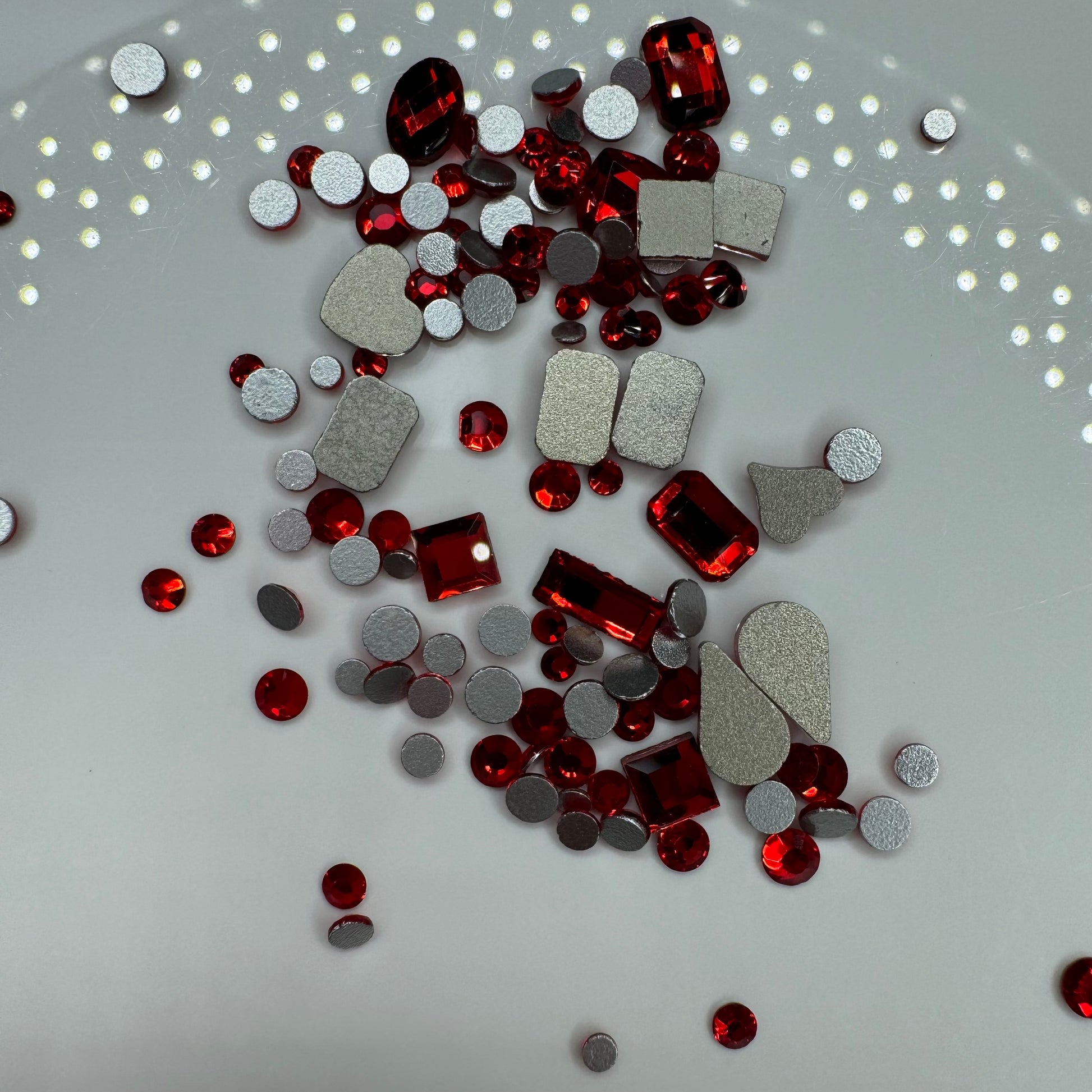 Red AB crystals