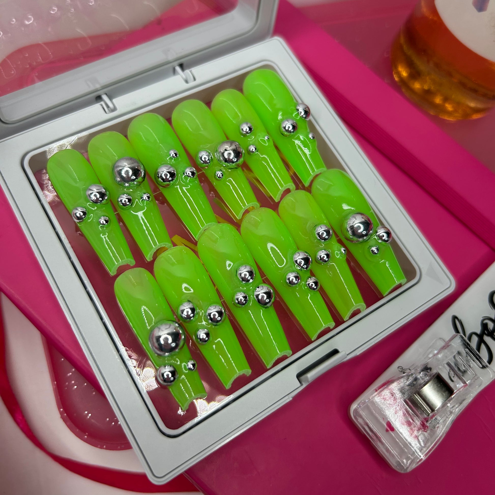 Electric⚡️(Small pre-made) 12 nails