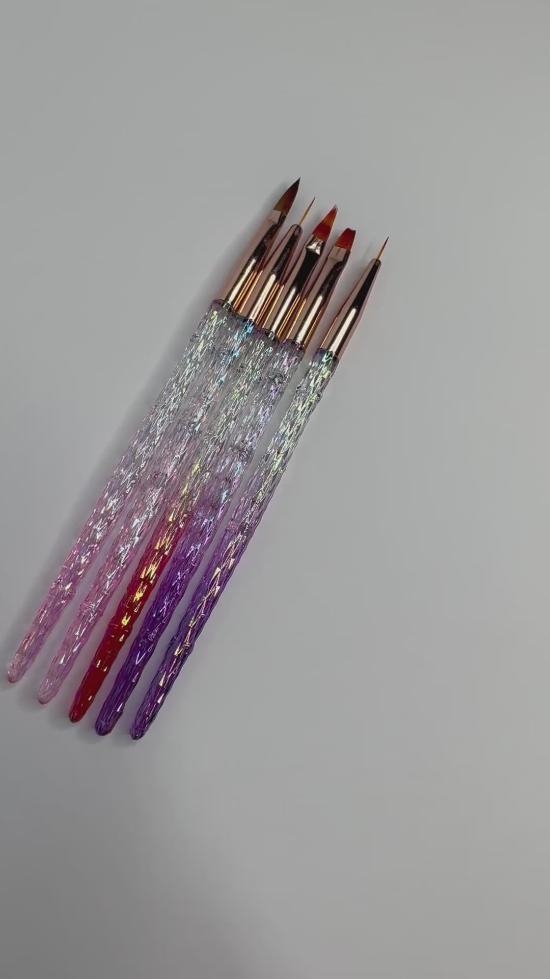 Nail art brushes
