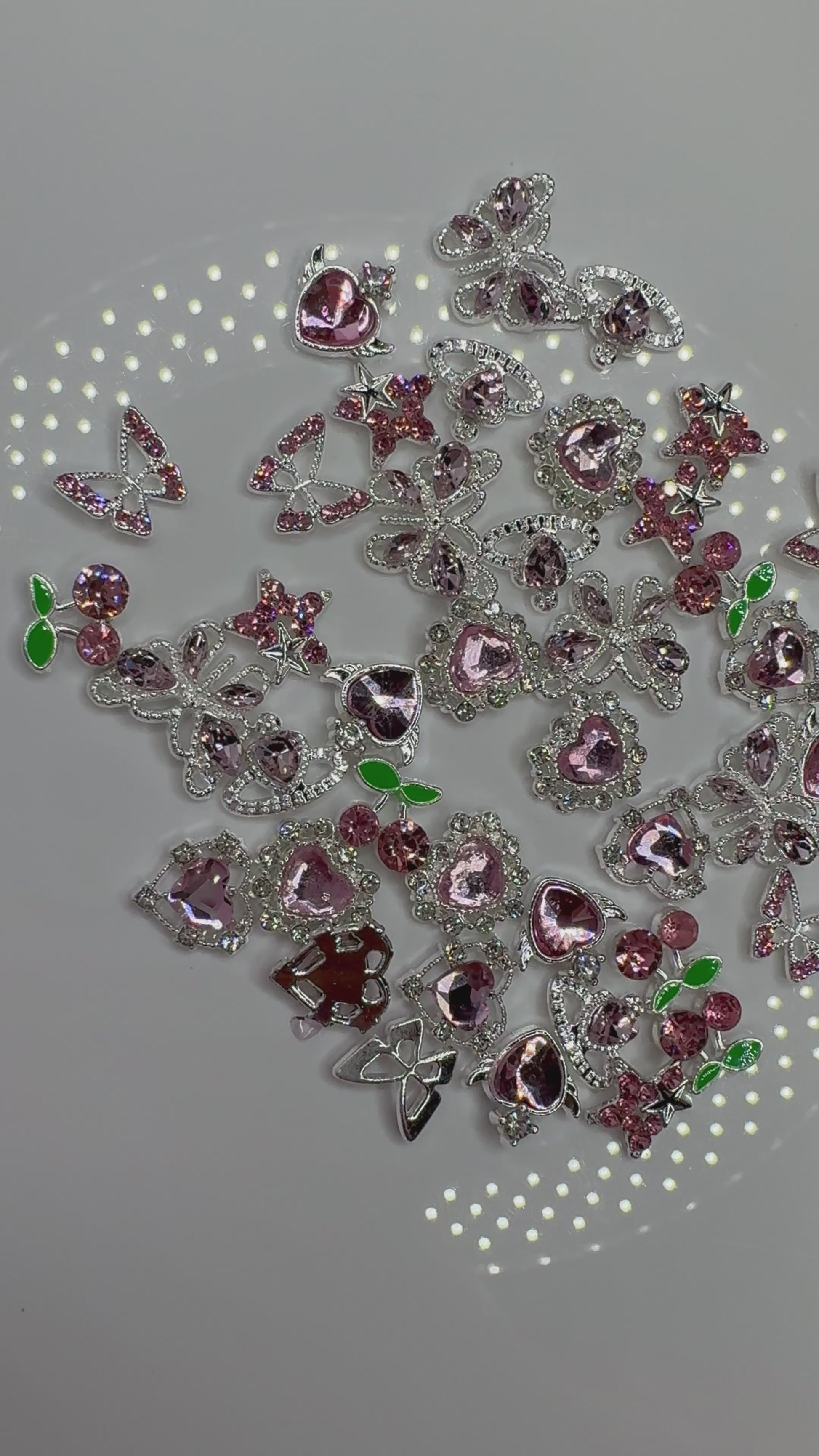 Pink charm mix