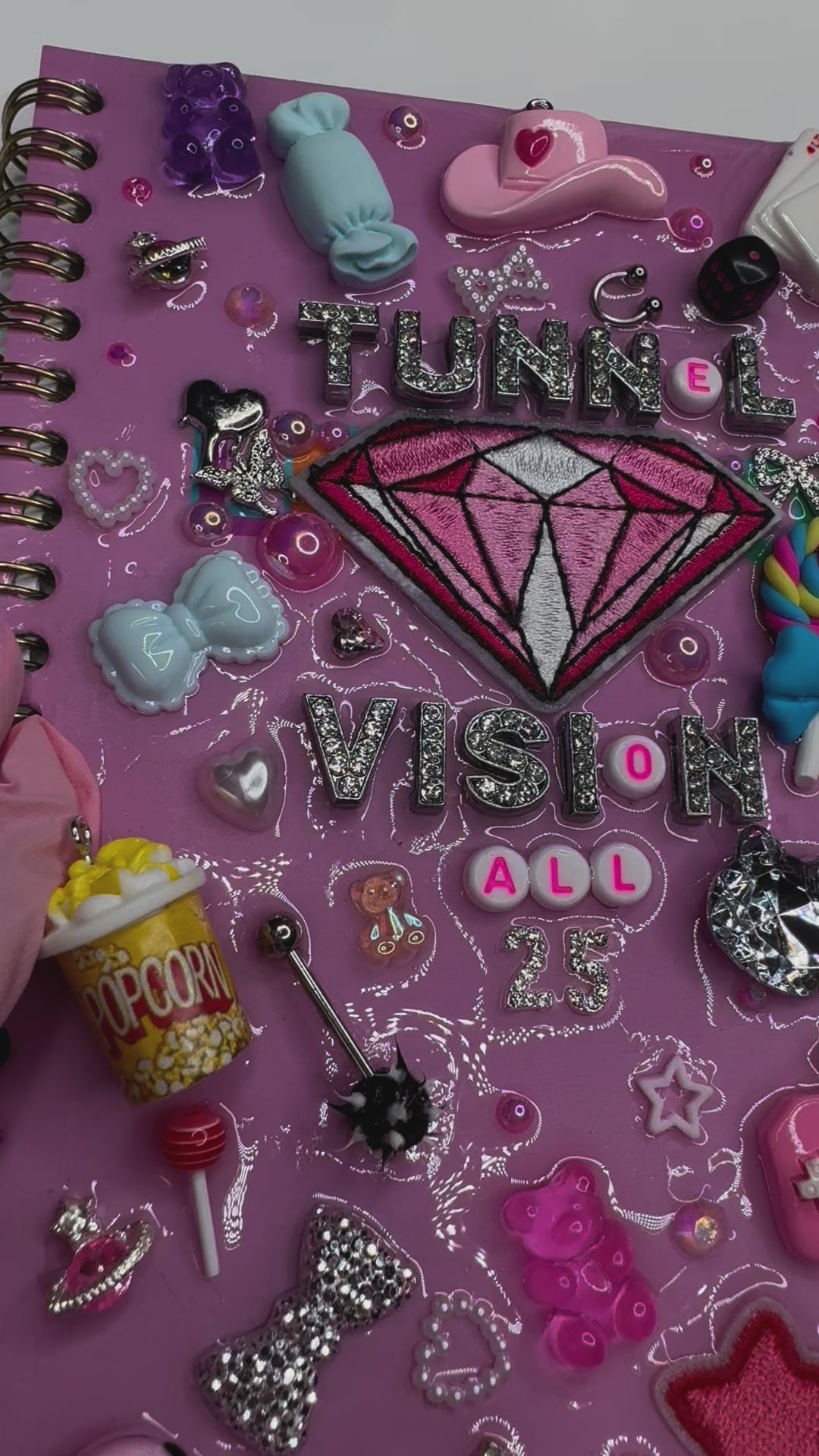 Tunnel vision junk notebook✨🎨