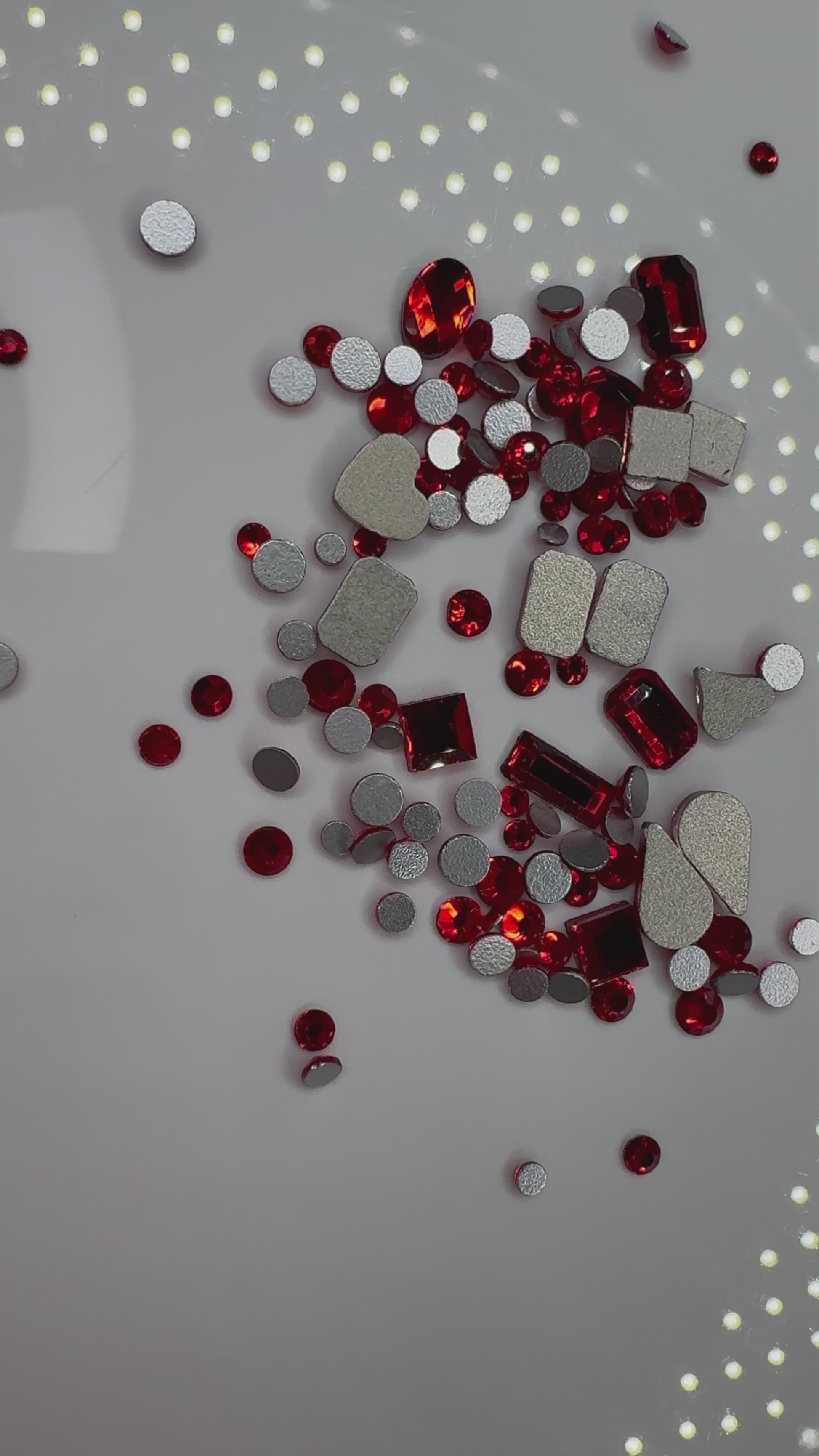 Red AB crystals